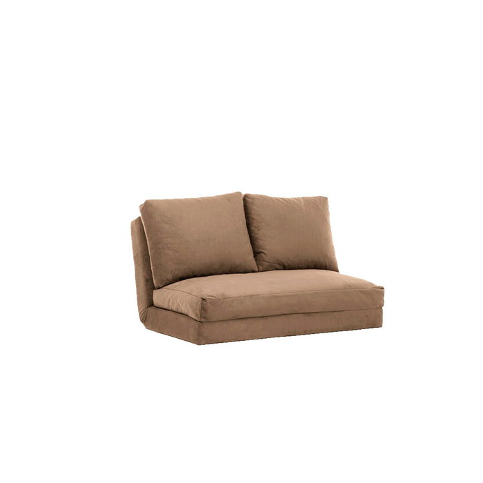 Atelier Del Sofa Taida - Sofá cama de 2 asientos, Marrón claro Atelier Del Sofa Taida - Sofá cama de 2 asientos, Marrón claro